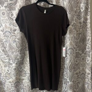 RVCA Ribbed Tshirt Dress